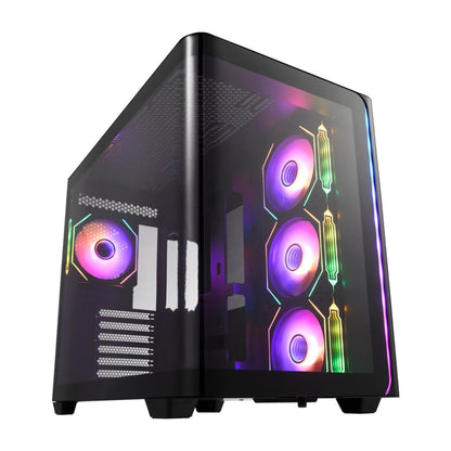 FSP M580 ATX Gaming Chassis - Black