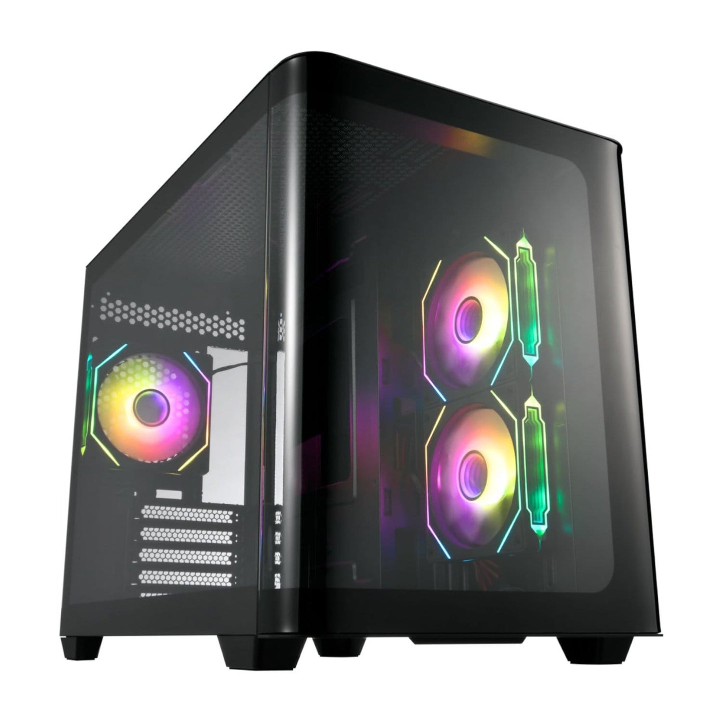 FSP M580 ATX Gaming Chassis - Black