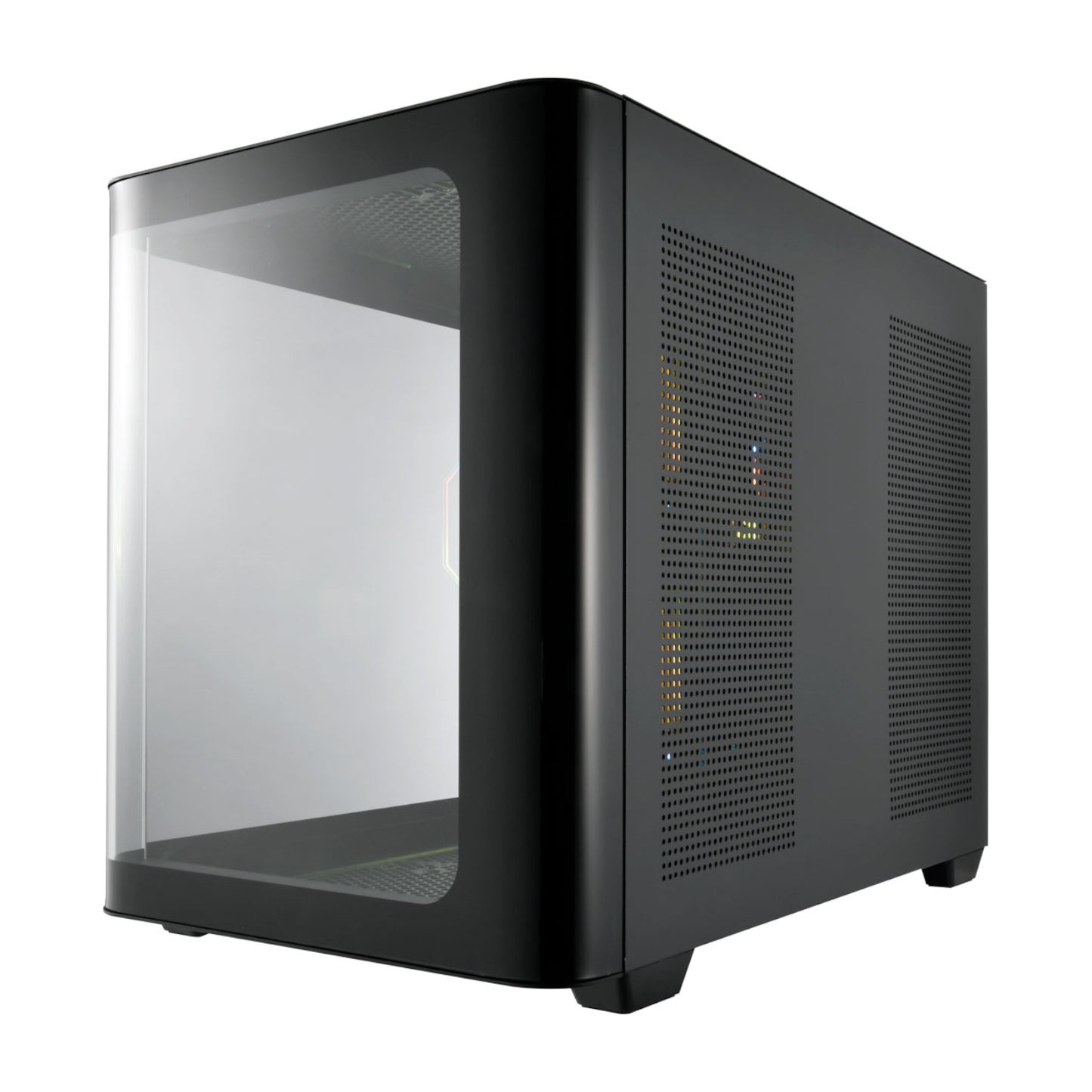 FSP S380 ARGB M-ATX Mid Tower Gaming Chassis - Black