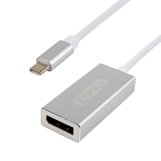 Gizzu 4K60Hz Type-C to DisplayPort Adapter – Silver