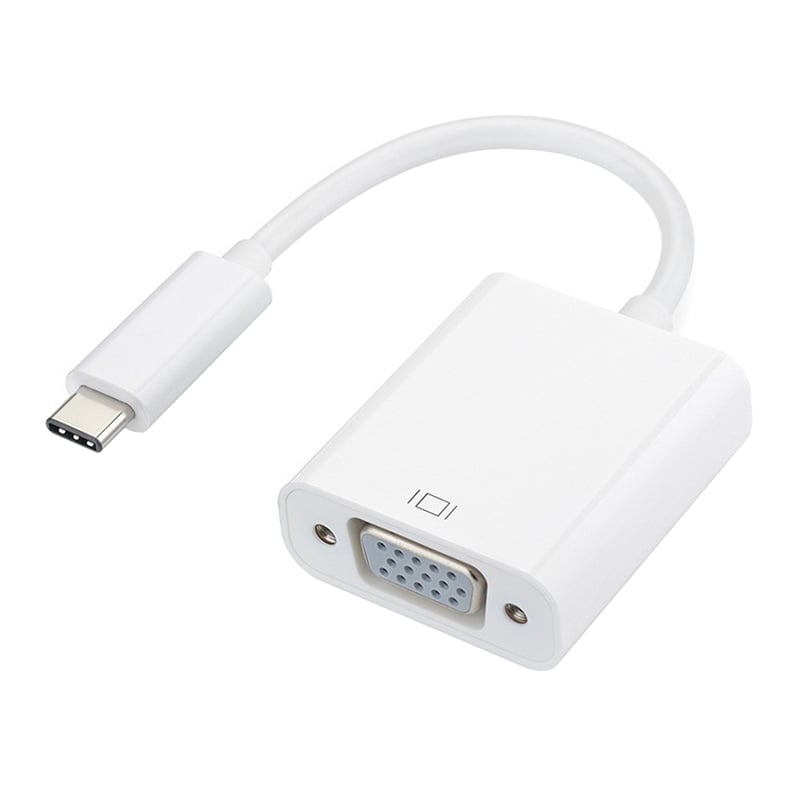 Gizzu 1080p Type-C to VGA Adapter