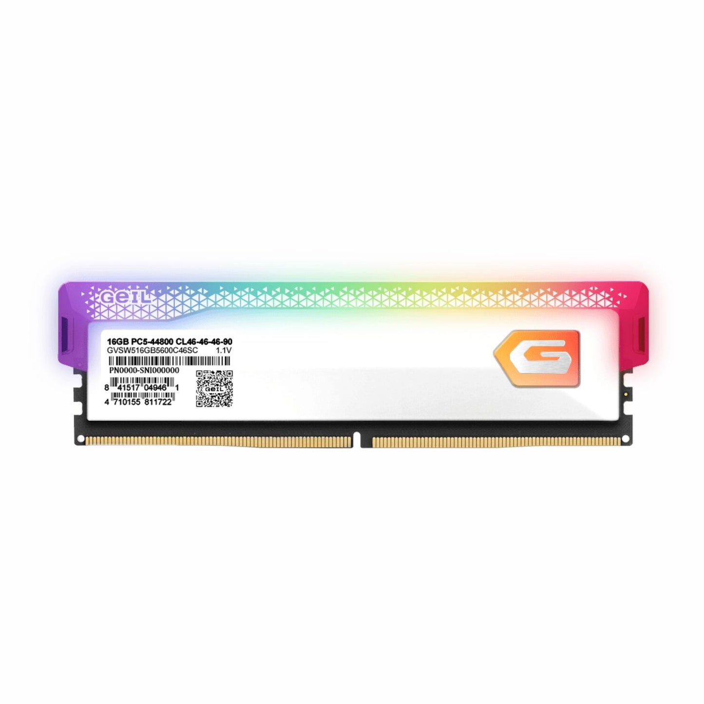 GeIL Orion RGB 16GB 6000MHz DDR5 RAM- White