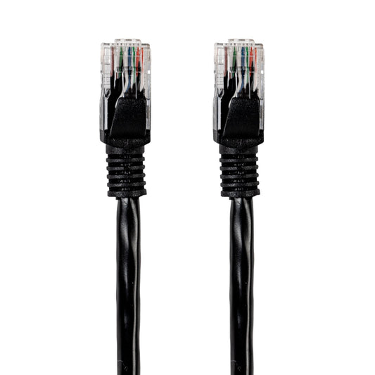 Gizzu Cat6 UTP Fly Lead Ethernet Network Cable 50cm – Black