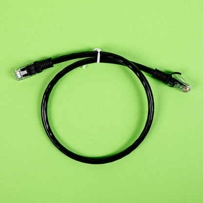 Gizzu Cat6 UTP Fly Lead Ethernet Network Cable 50cm – Black