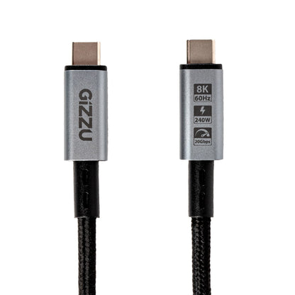 GIZZU 240W 20Gbps Type-C 1m Cable