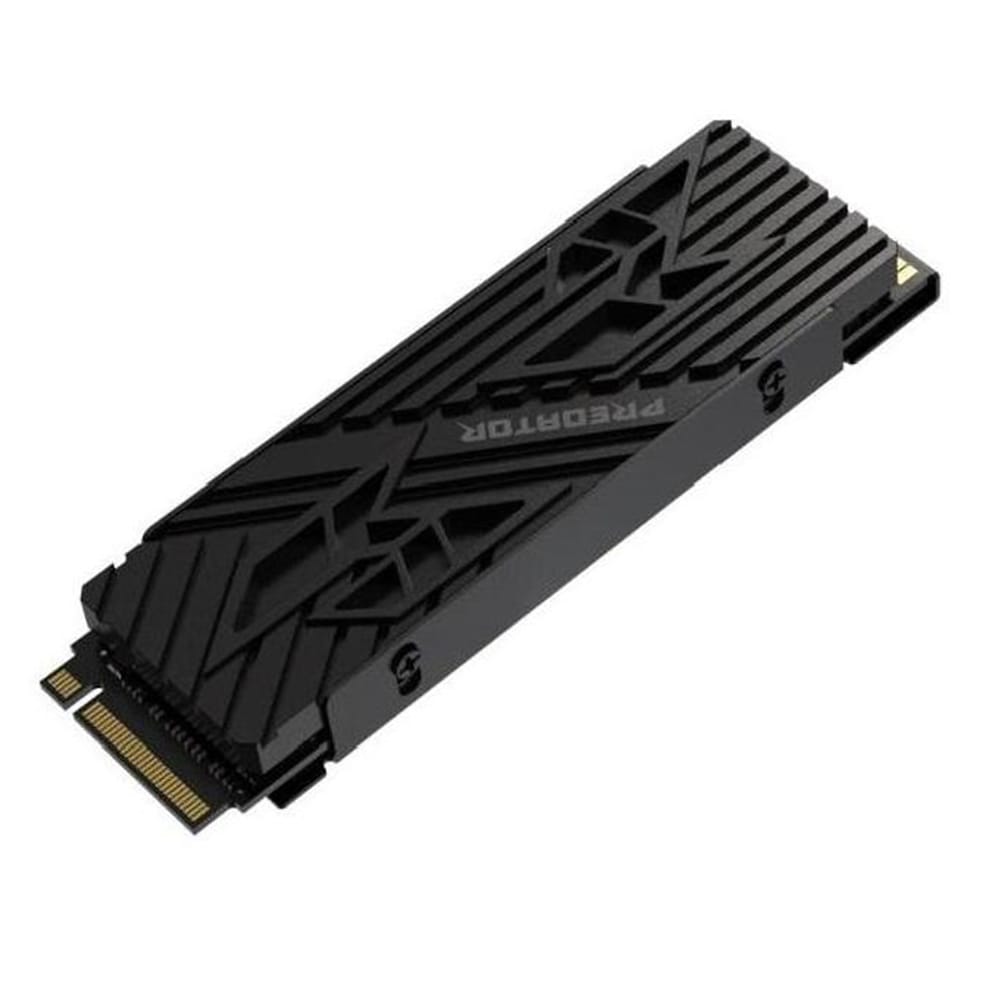 Predator GM7000HS 2TB Gen4 NVMe SSD with heatsink