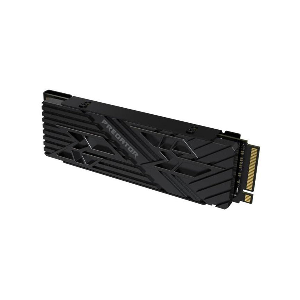 Predator GM7000HS 2TB Gen4 NVMe SSD with heatsink, M.2 PCIe drive for gaming and high-performance workloads