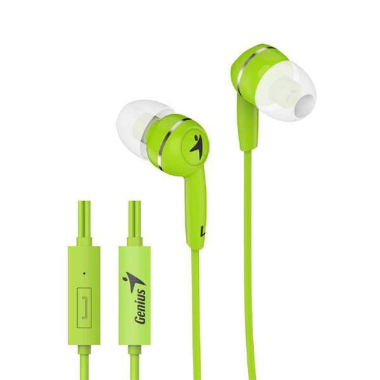 Genius HS320 Green Earphones
