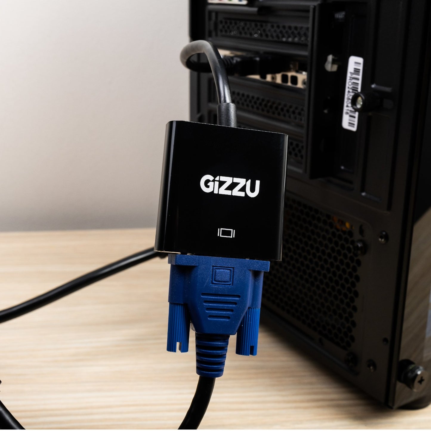 Gizzu 1080P HDMI to VGA Adapter Poly