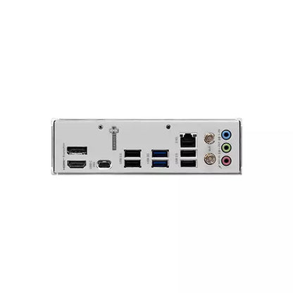 Rear I/O panel of MSI H810M WIFI6E with USB 20Gbps Type-C and HDMI.

