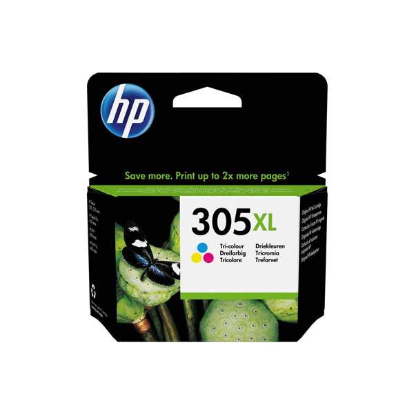 HP 305XL High Yield Tri-Color Original Ink Cartridge