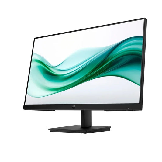 Angled right side view of the HP Series 3 Pro 23.8" FHD Black Monitor 