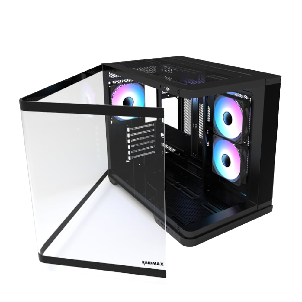 Raidmax i630 INFINITA ATX ARGB Mid-Tower Gaming Chassis