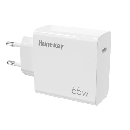 Side profile showing the compact 55 x 55 x 28.5 mm cube design.

