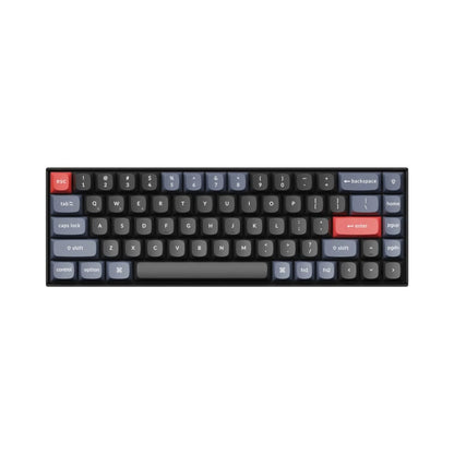 Keychron K6 Pro 65% Red G Pro Switches RGB Wireless Keyboard - Black