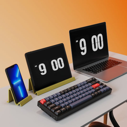 Keychron K6 Pro 65% Red G Pro Switches RGB Wireless Keyboard - Black