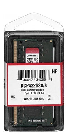 Kingston 8GB DDR4 3200MHz SODIMM Lifetime warranty – Matrix Kingston 8GB DDR4 3200MHz SODIMM Lifetime warranty – Matrix