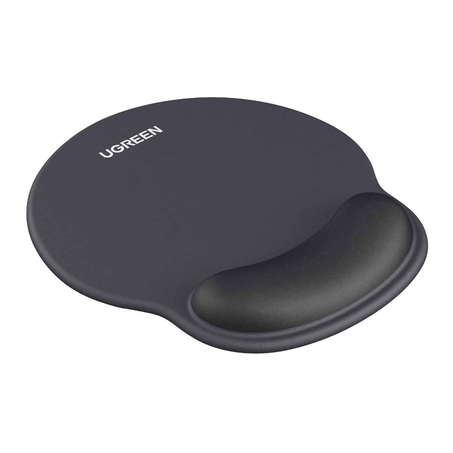 UGreen LP668 Ergonomic Mousepad with Wrist Rest (220 x 245 mm) - Black