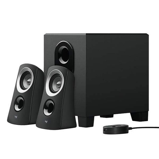 LOGITECH Z313 SPEAKER SYSTEM WITH SUBWOOFER; 25 WATTS