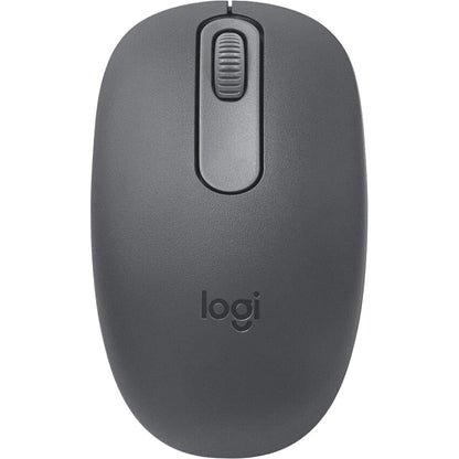 Logitech M196 Wireless Bluetooth mouse in graphite on a white background