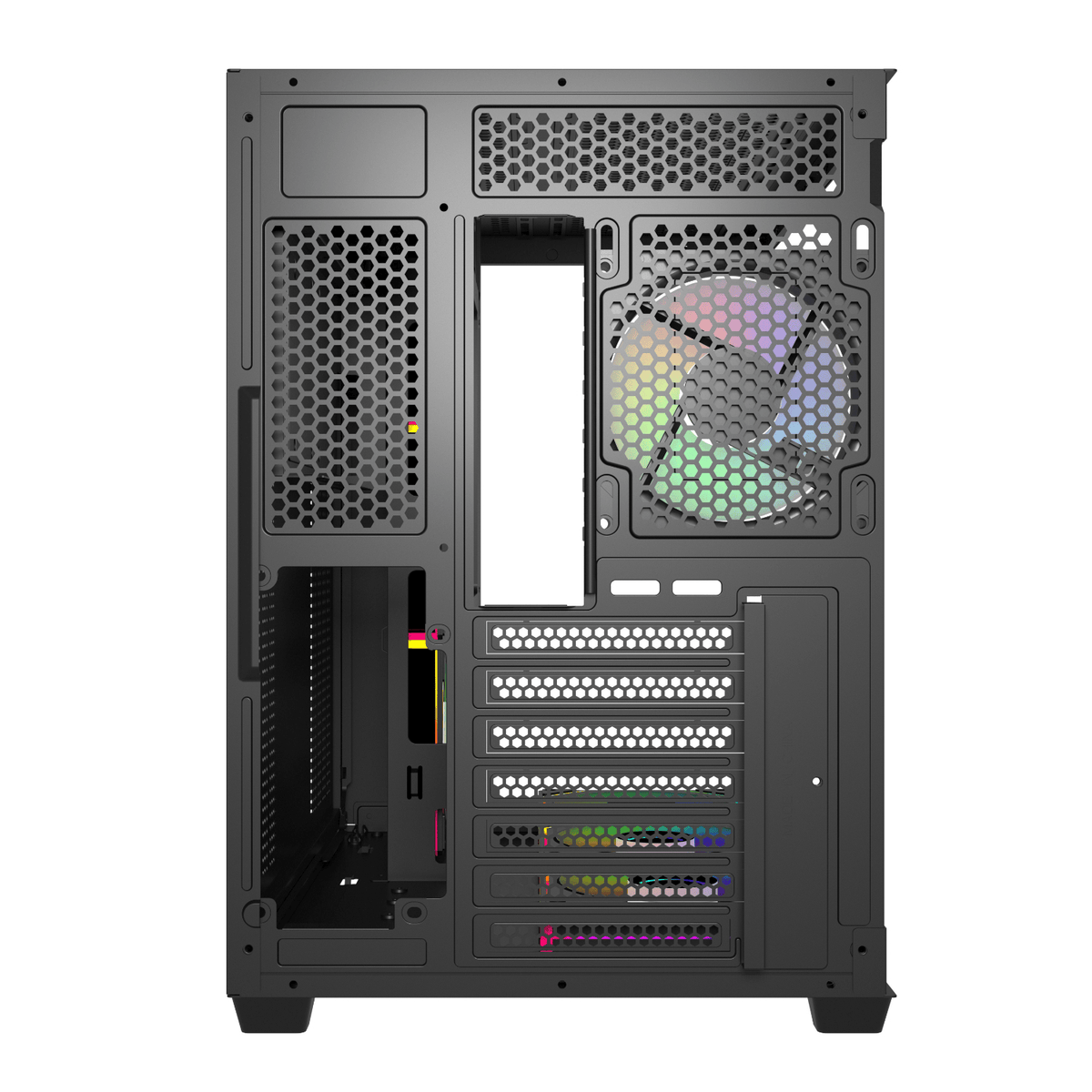 FSP M341 ARGB ATX Mid Tower Gaming Chassis - Black