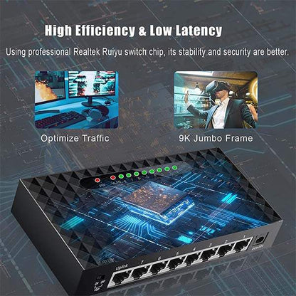 8 PORT GIGABIT SWITCH