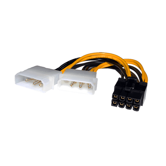 2 X MOLEX(4P) TO 8PIN GFX