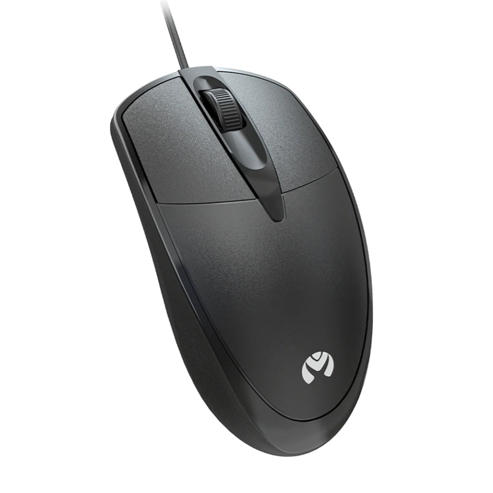 Mikuso MOS-371U USB Wired Optical Mouse 1200 DPI with 3 Buttons and Scroll Wheel