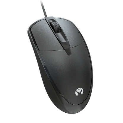 Mikuso MOS-371U USB Wired Optical Mouse 1200 DPI with 3 Buttons and Scroll Wheel