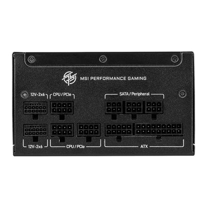MSI MPG A1000GS PCIe 5 80 PLUS Gold Modular Power Supply