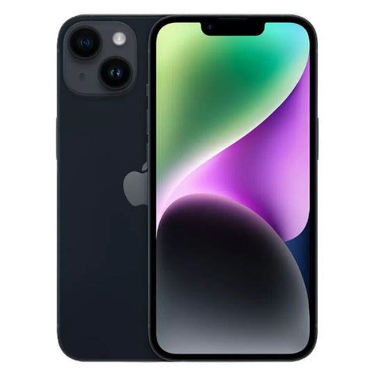 Apple iPhone 14 rear dual 12MP camera close-up