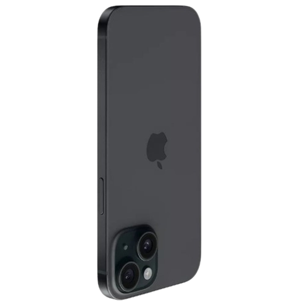 Unlocked iPhone 15 Black with A16 Bionic chip and iOS 17