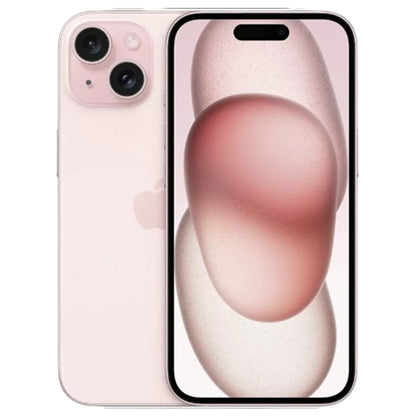 Unlocked iPhone 15 Pink with A16 Bionic chip and iOS 17
