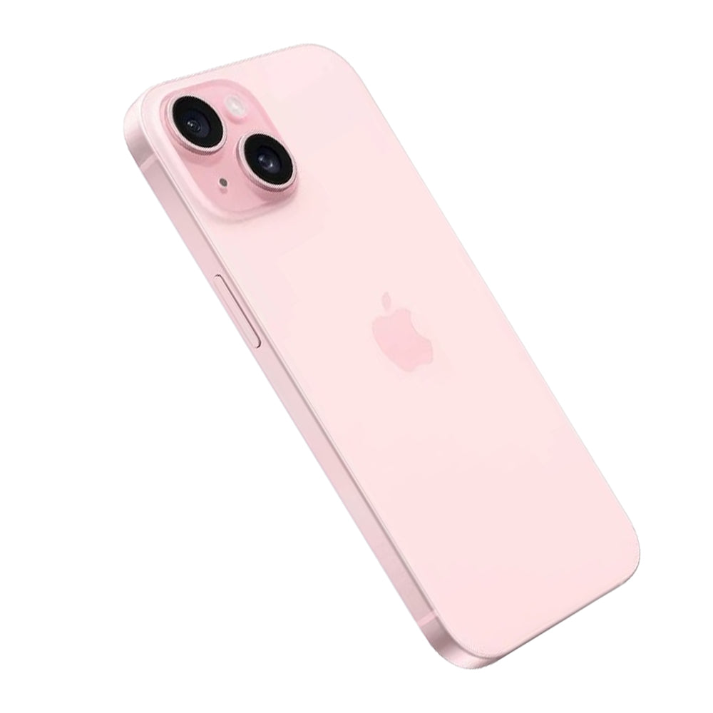 Close-up of iPhone 15 Pink camera with Night Mode and HDR
