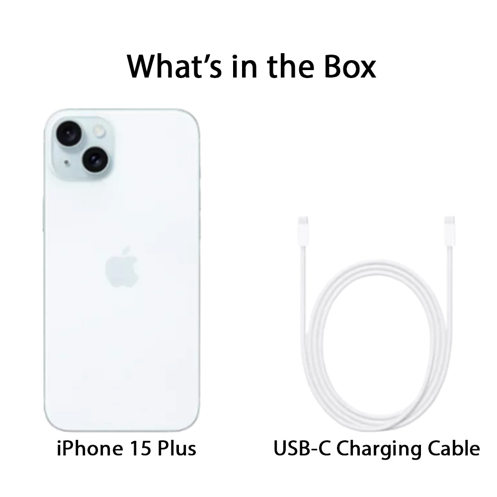 iPhone 15 Plus 512GB Blue front display view