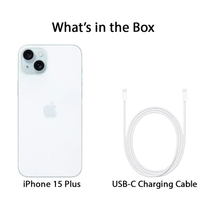 iPhone 15 Plus 512GB Blue front display view