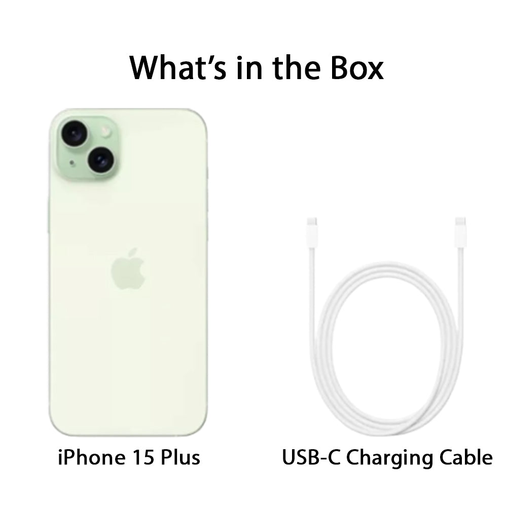 Apple iPhone 15 Plus MagSafe charging back view