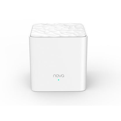 Side profile showing the compact 90x90x90mm cube form factor.

