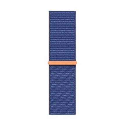 Apple 41mm Sport Loop in Ocean Blue laid flat