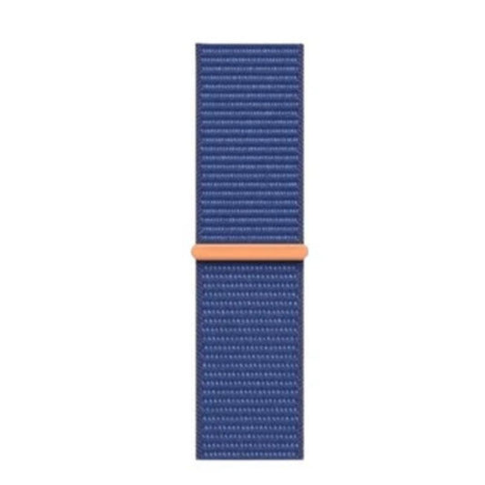 Apple 41mm Sport Loop in Ocean Blue laid flat