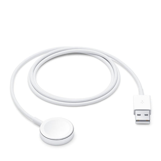 Apple Watch Magnetic Charging Cable (1 m) coiled neatly