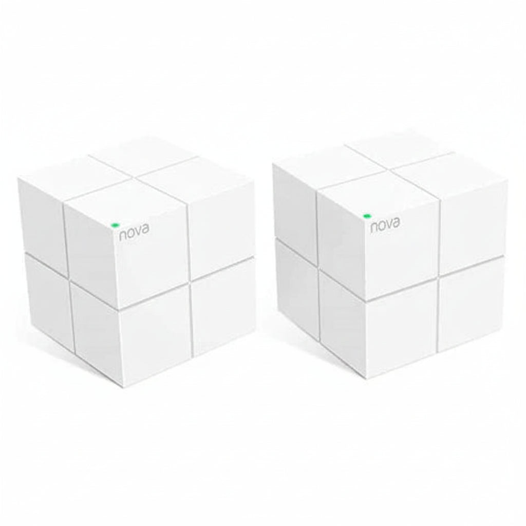 Tenda MW6 mesh WiFi system dual-pack front view


