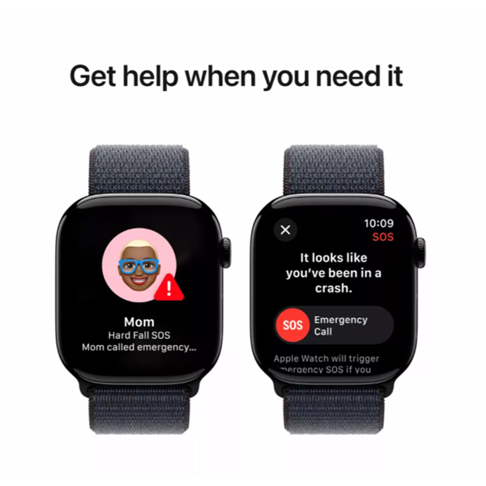 Apple Watch Series 10 Always-On Retina display close-up