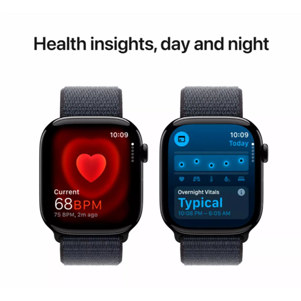 Apple Watch Series 10 aluminium case Jet Black finish