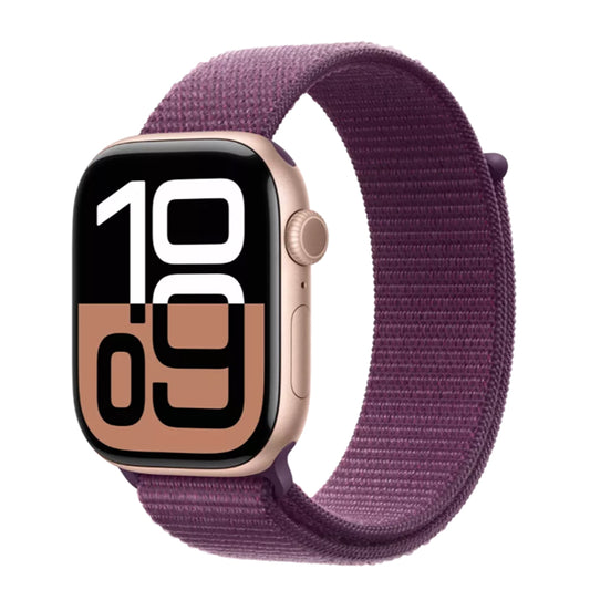 Apple Watch Series 10 GPS 42mm Rose Gold front view