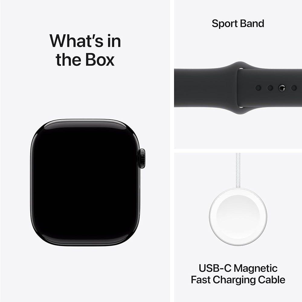 Smartwatch showing Crash Detection and Emergency SOS alert
