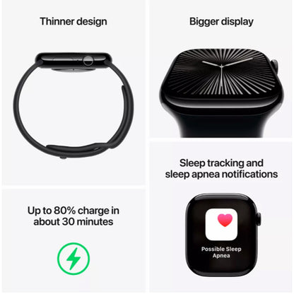 Apple Watch Series 10 ECG and heart rate monitoring