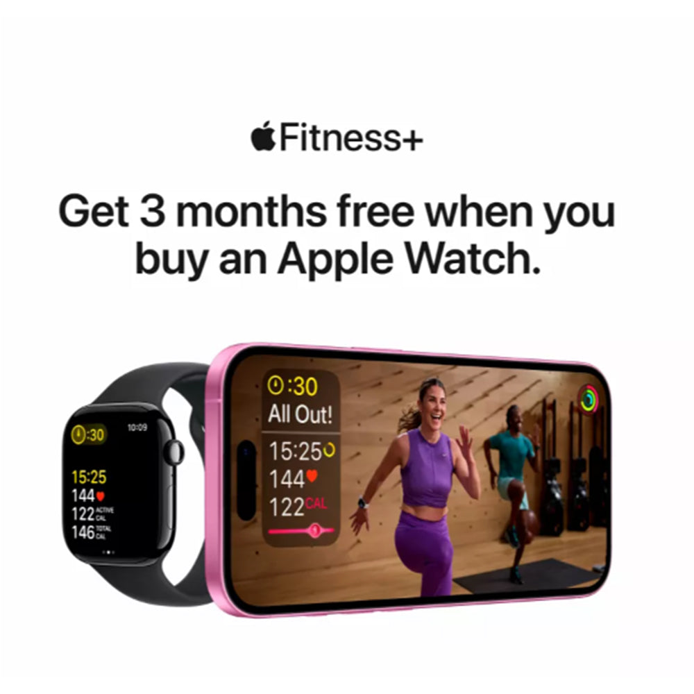 Apple Watch Series 10 showing LTE + GPS connectivity