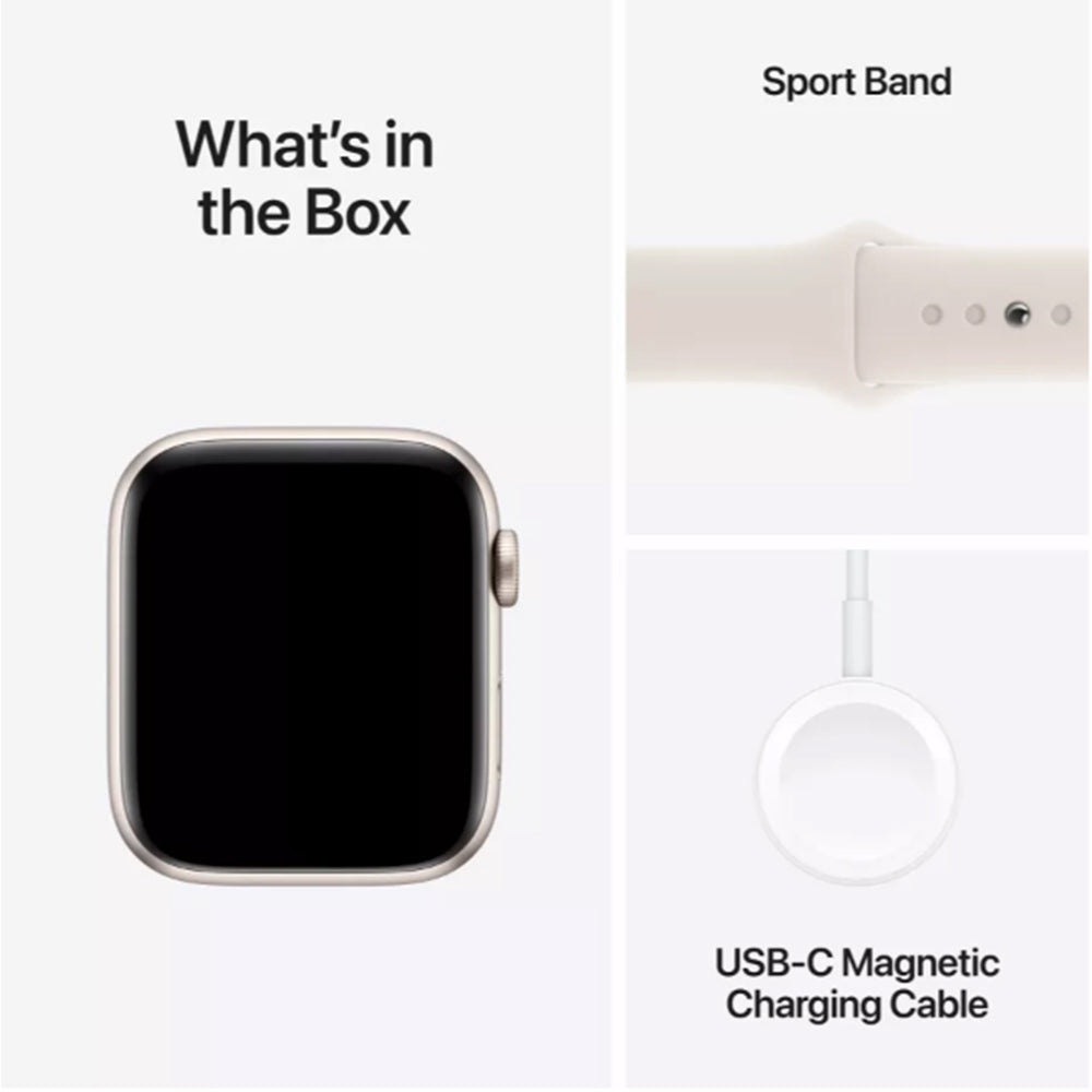 Water-resistant Apple Watch SE 40mm suitable for swimming and workouts
