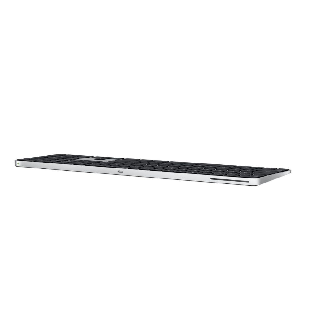 Close-up of Touch ID button on Apple Magic Keyboard